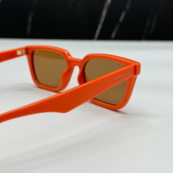 NEW GG1539S 004 GUCCI CAT EYE WOMEN SUNGLASSES GUCCI ORANGE EYEWEAR